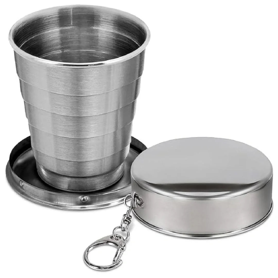 Foldable Stainless Steel Glass