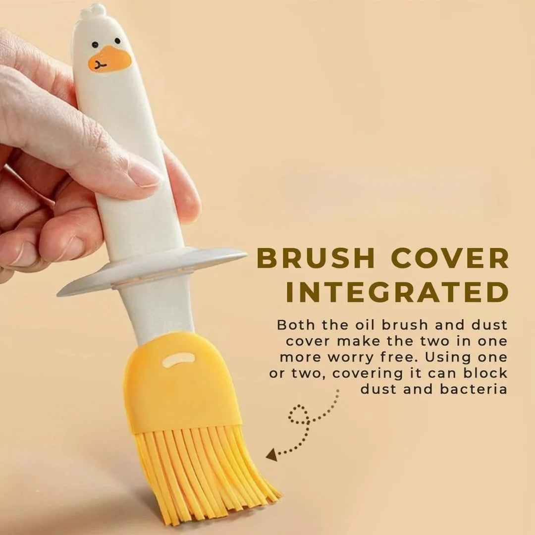 Oil Dispenser Bottle With Silicone Brush