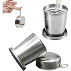 Foldable Stainless Steel Glass