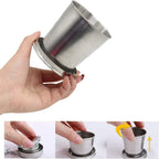 Foldable Stainless Steel Glass