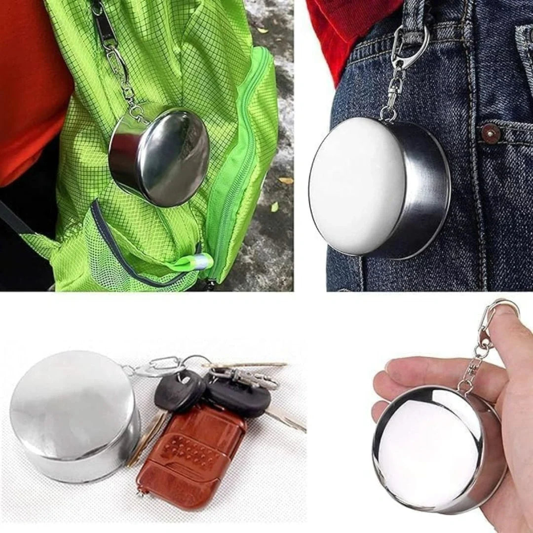Foldable Stainless Steel Glass