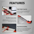 Lifter and Mover Tool Set(5 Pcs)