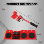 Lifter and Mover Tool Set(5 Pcs)