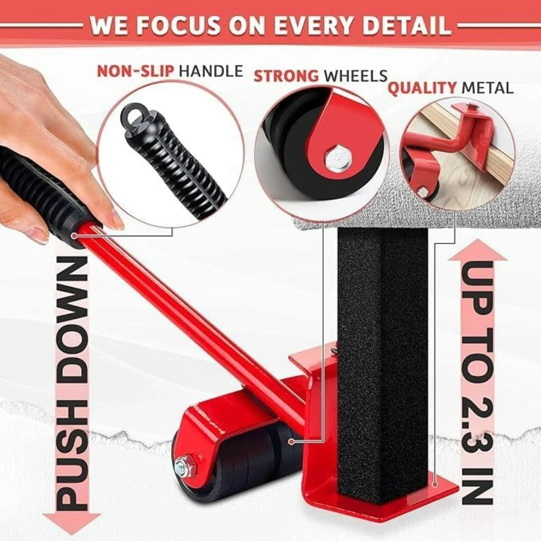Lifter and Mover Tool Set(5 Pcs)