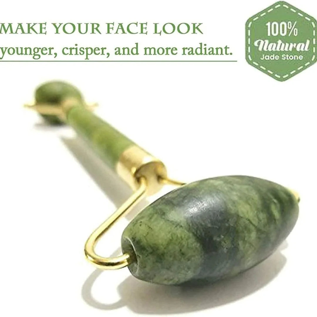 Facial Massager Jade Roller & Gua Sha Tool