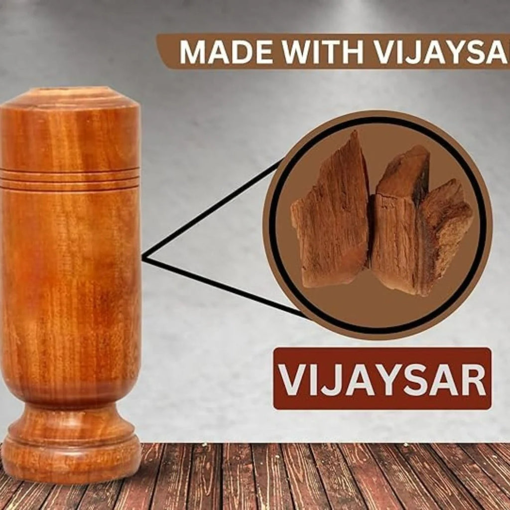 Sugar Balance Wooden Water Glass