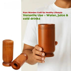 Sugar Balance Wooden Water Glass