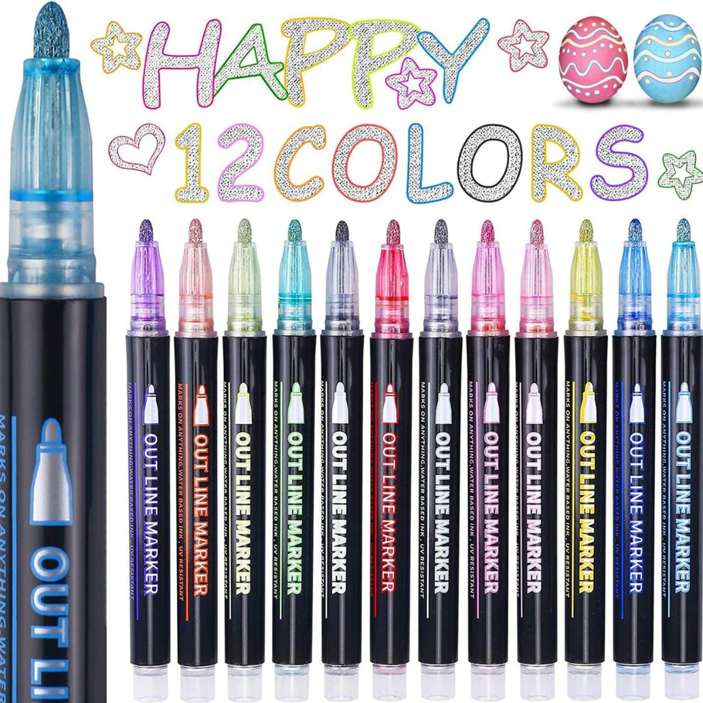 Fine Point Marker Pens Set