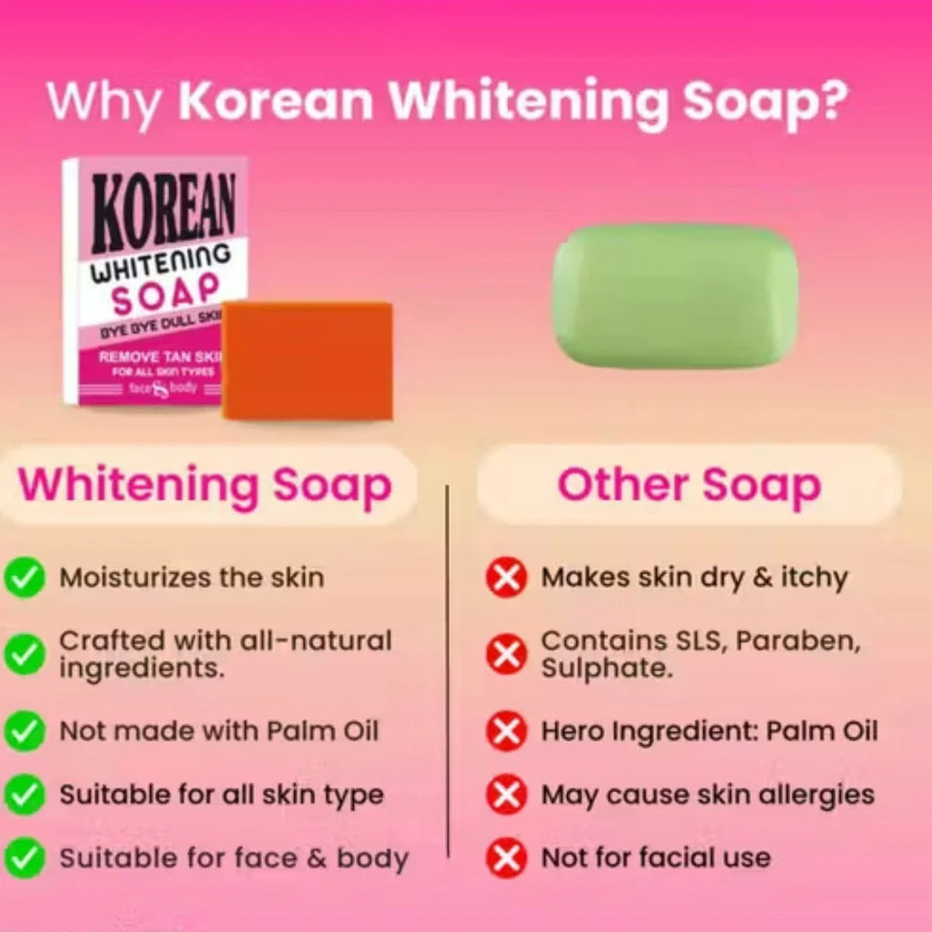 Korean Skin Brightening Soap
