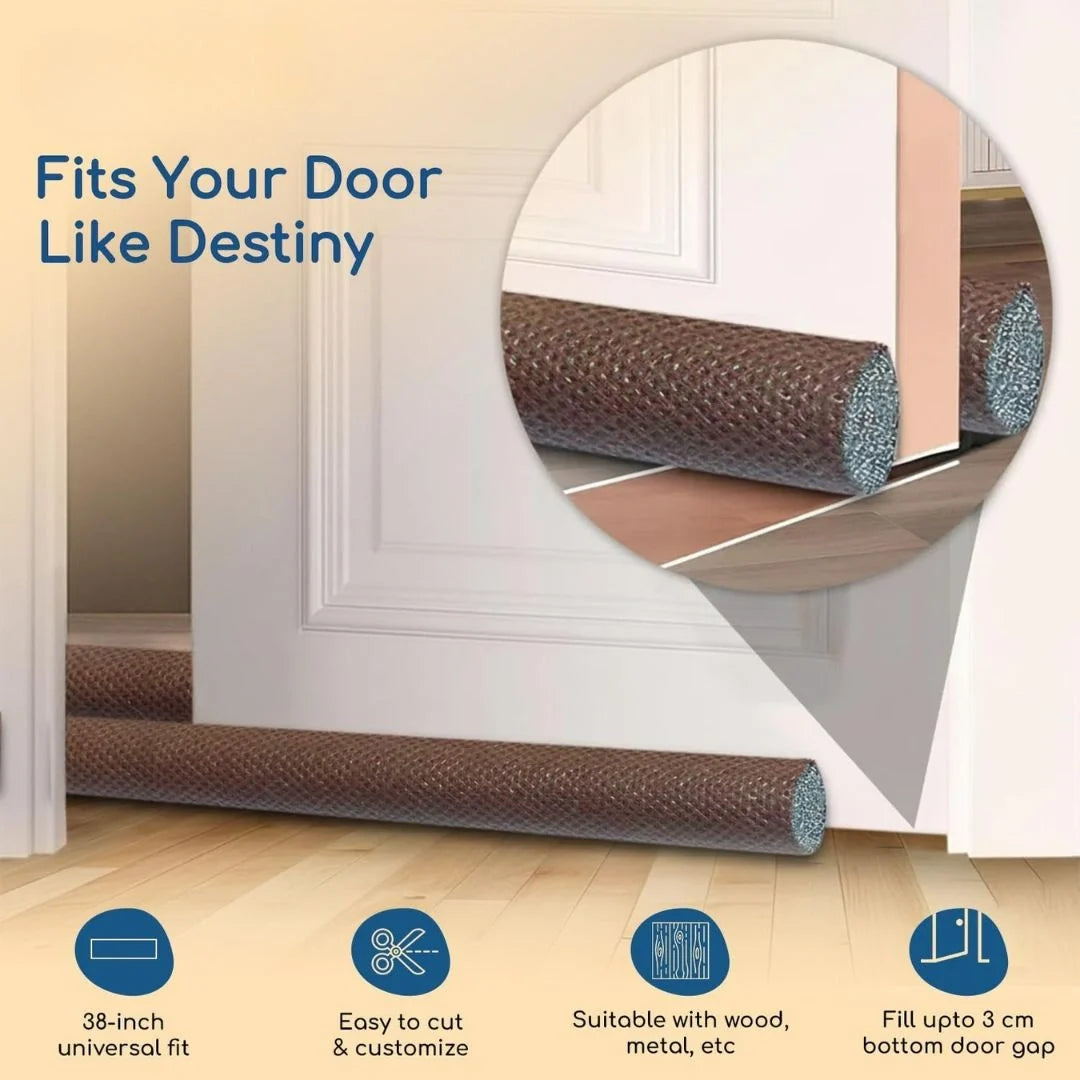 Door Bottom Sealing Strip Guard (Pack of 4)