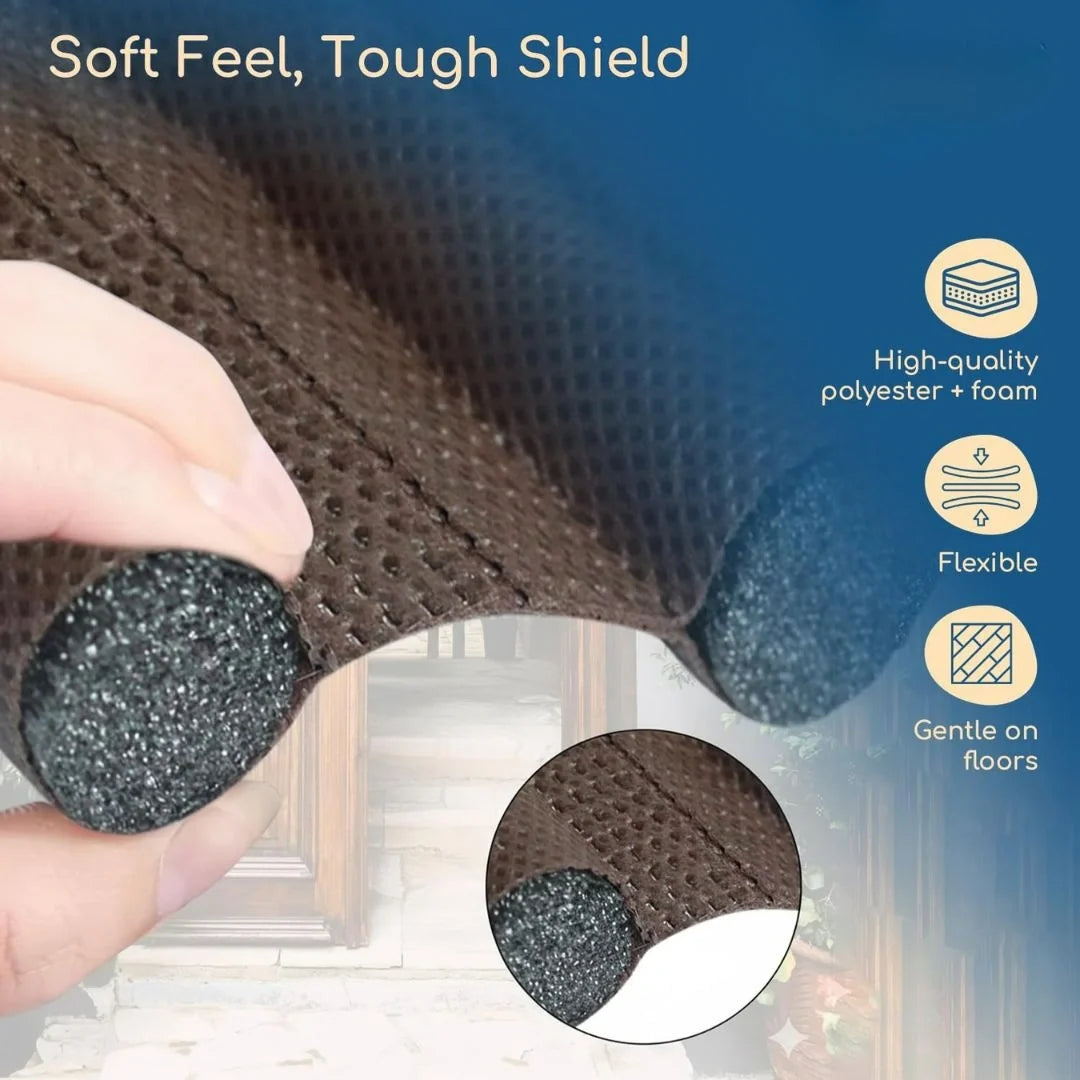 Door Bottom Sealing Strip Guard (Pack of 4)