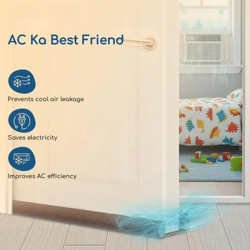 Door Bottom Sealing Strip Guard (Pack of 4)