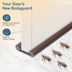 Door Bottom Sealing Strip Guard (Pack of 4)