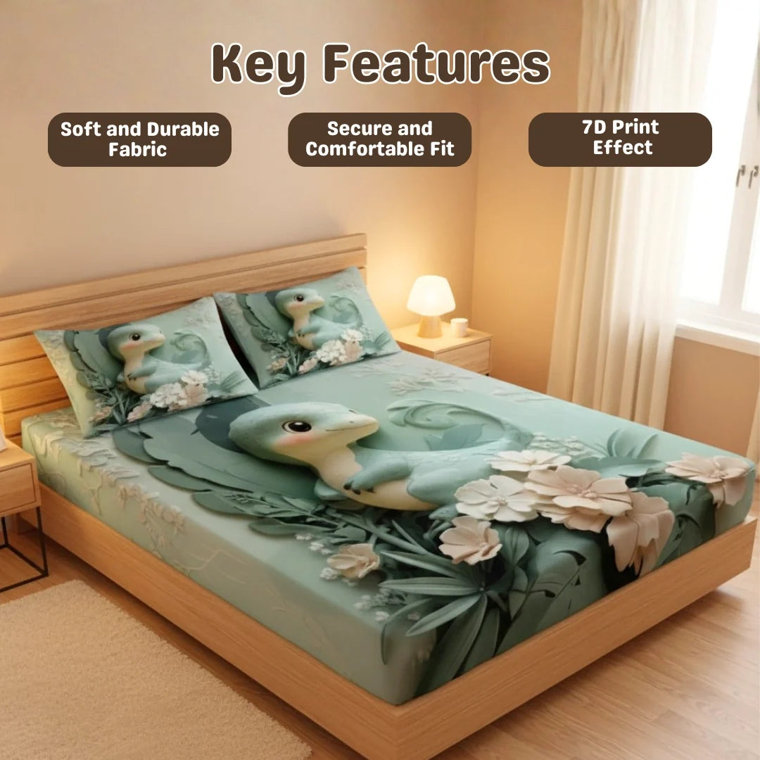 Premium 7D Digital Printed Bedsheet