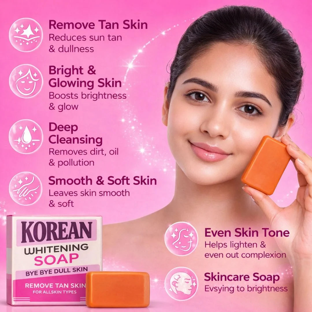 Korean Skin Brightening Soap