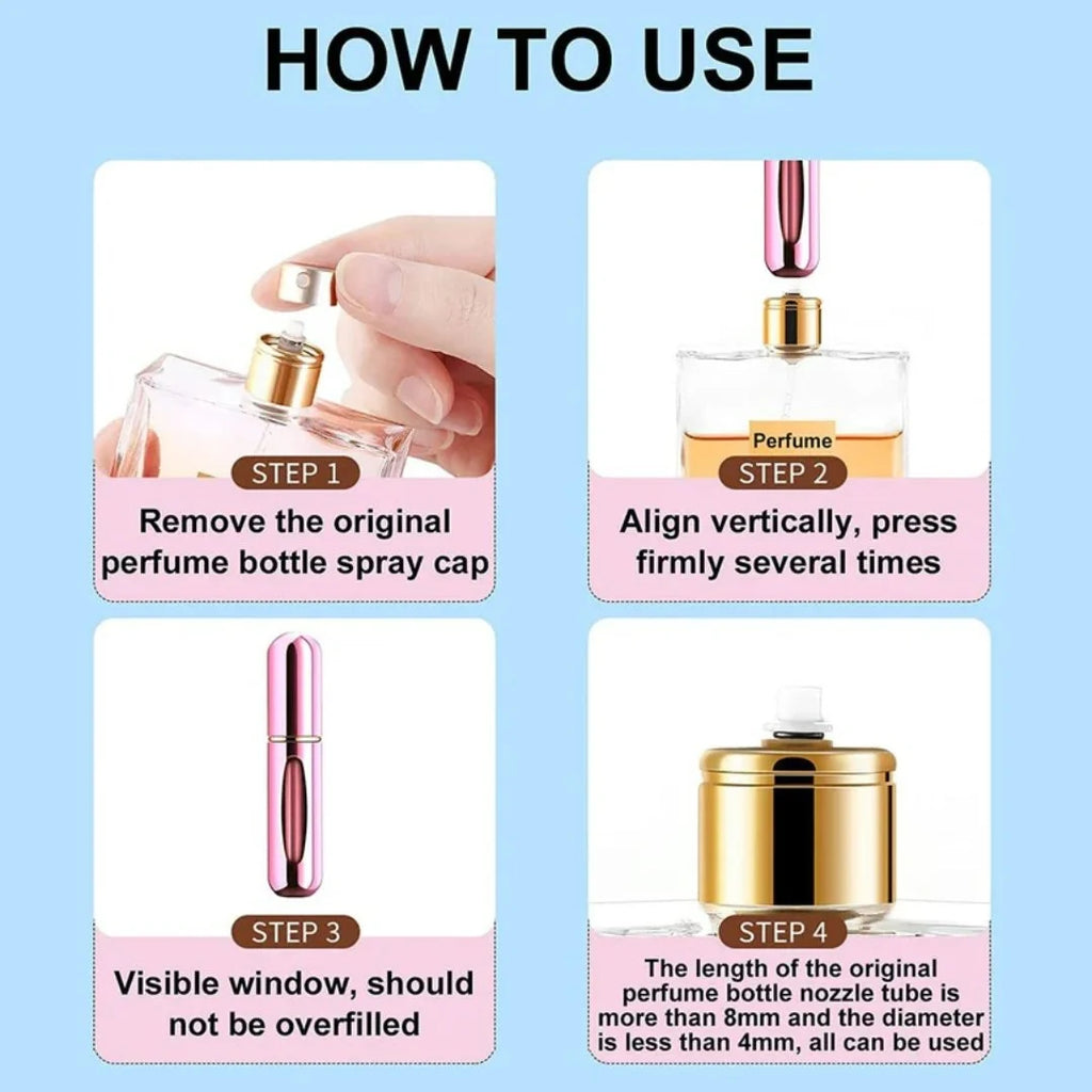 Mini perfume bottle (Pack Of 2)