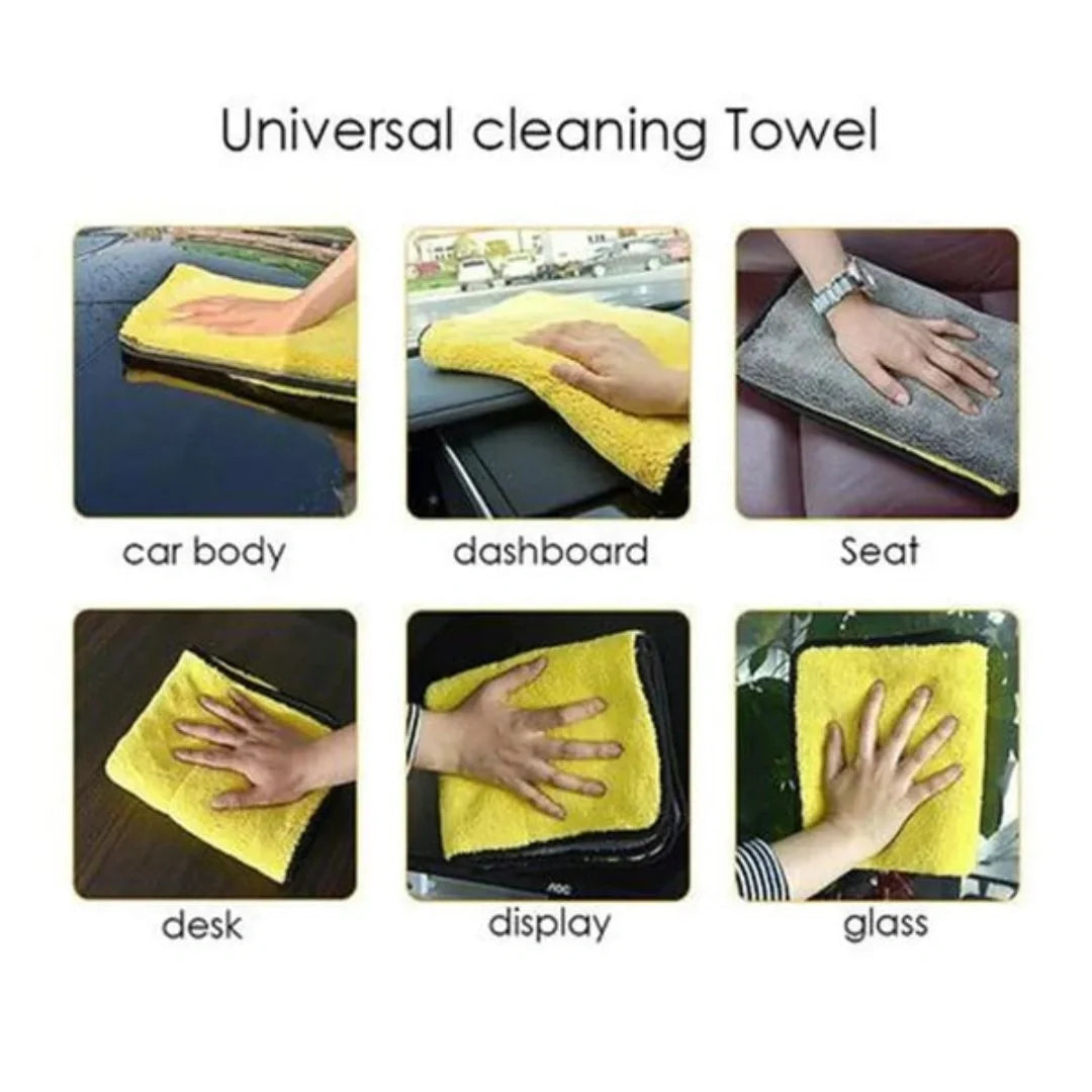 Microfiber Cloth for Car Cleaning(Buy 1 Get 1 Free)