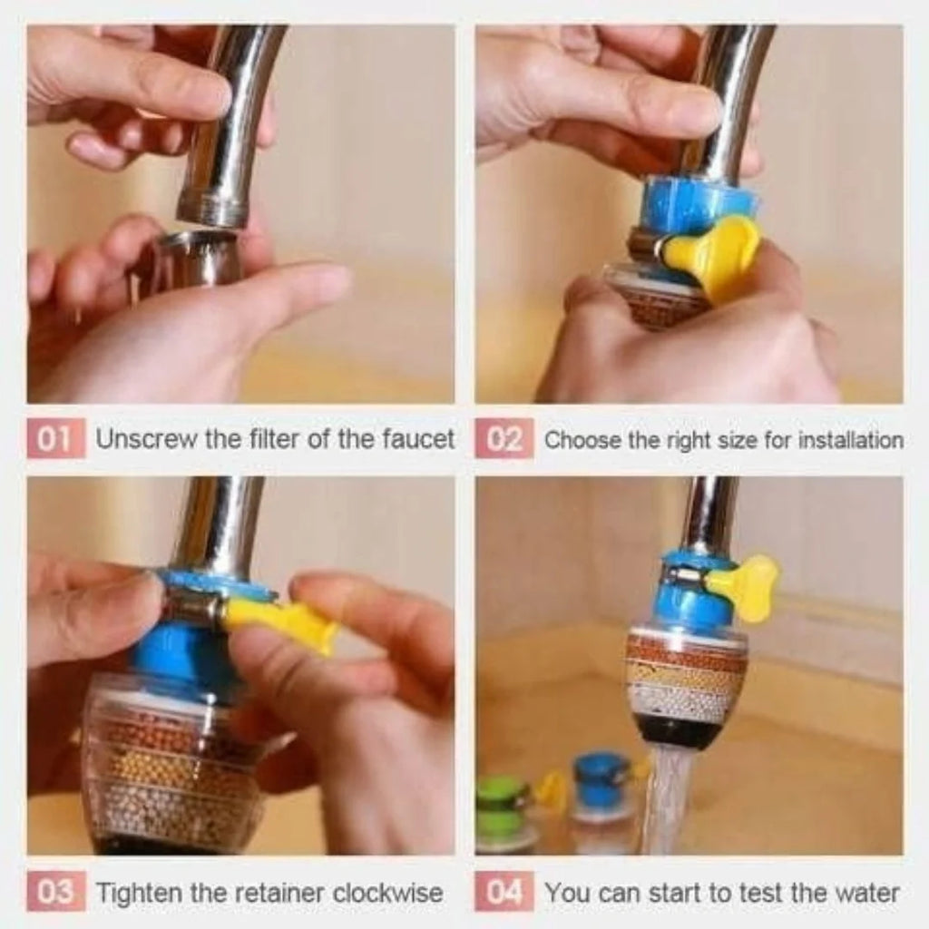 Water Faucet Clean Purifier Filter (Buy 1 Get 1 Free)