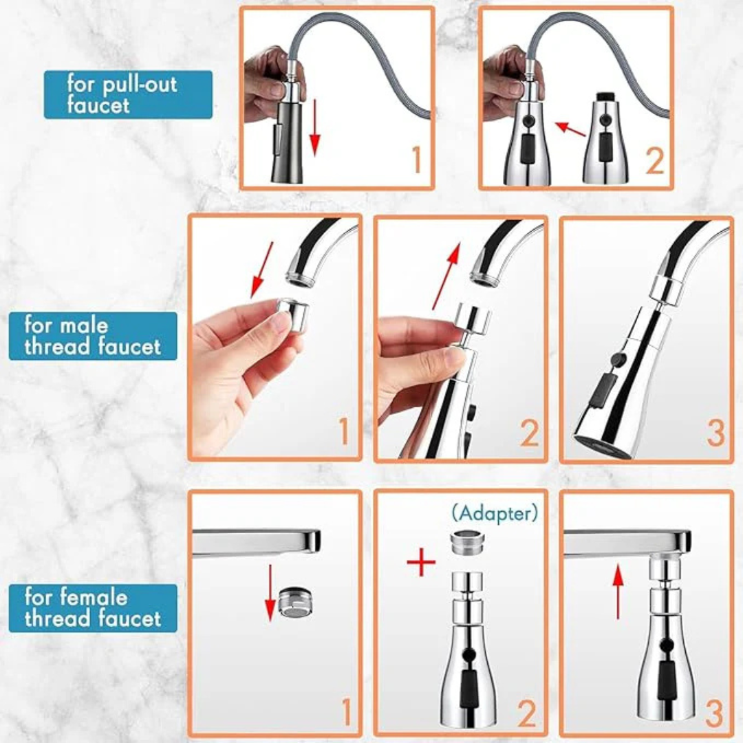 Flexible Tap Extender