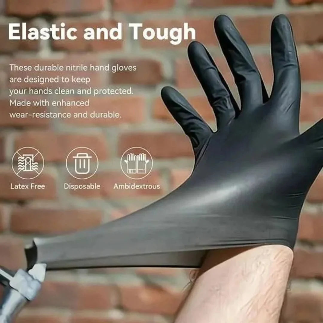 Disposable Non- Slip Anti - Scratch Gloves(100 Pcs Pack)