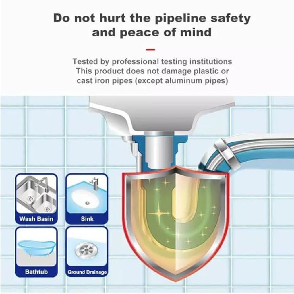 Powerful Sink & Drain Blockage Cleaner Powder (Buy 1 Get 1 Free)