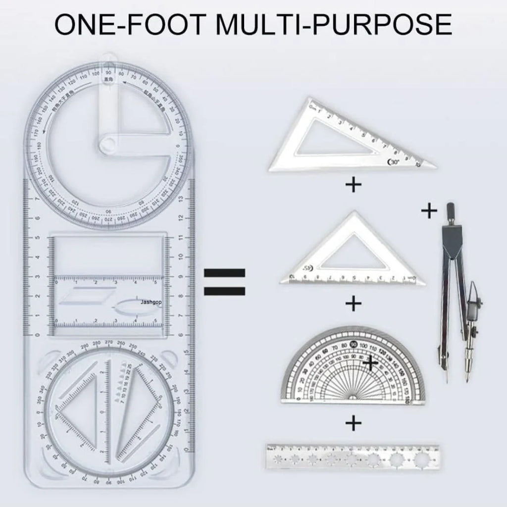 Multifunctional Geometric Ruler