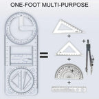 Multifunctional Geometric Ruler