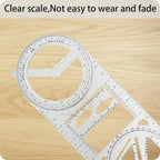 Multifunctional Geometric Ruler