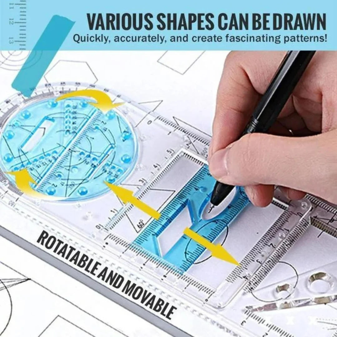 Multifunctional Geometric Ruler