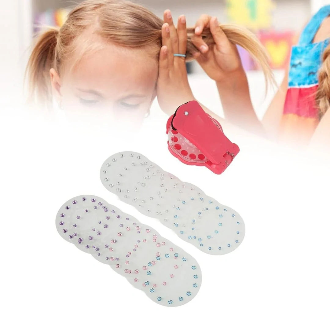 Hair Bedazzler Kit with Rhinestones