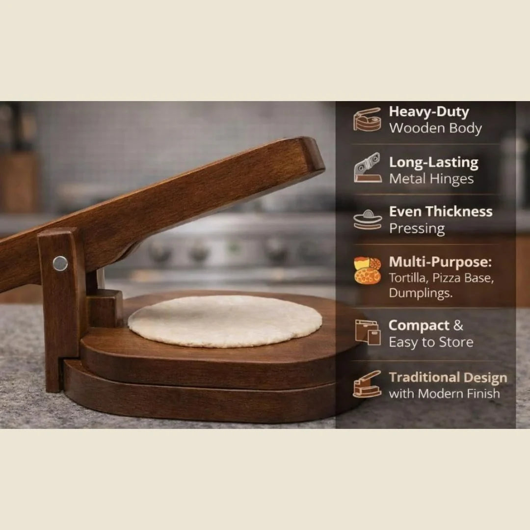 Wooden Roti Maker
