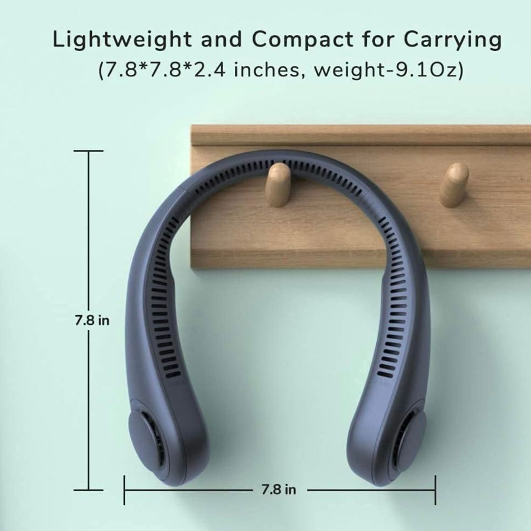 Portable Bladeless Hanging Neck Fan