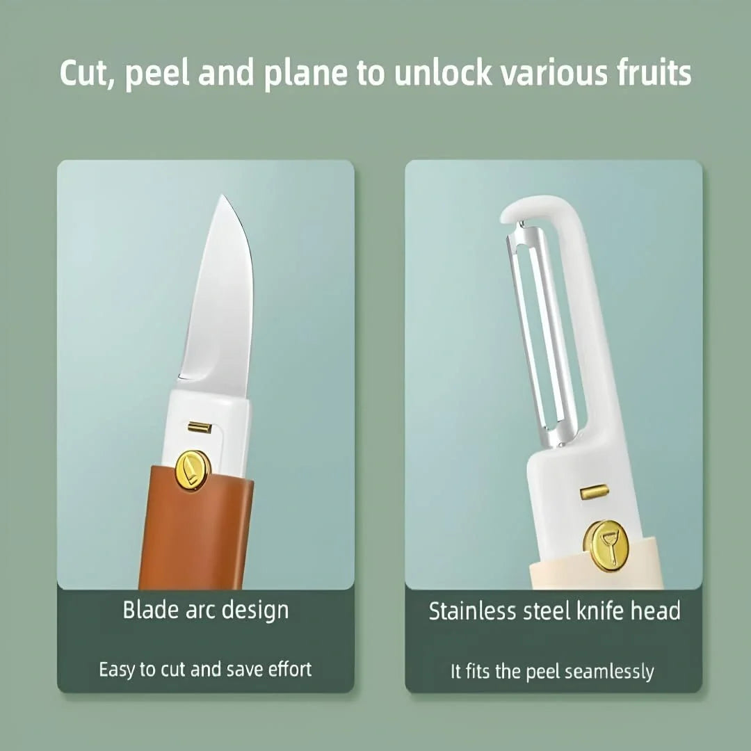 2-in-1 Kitchen Knife & Peeler