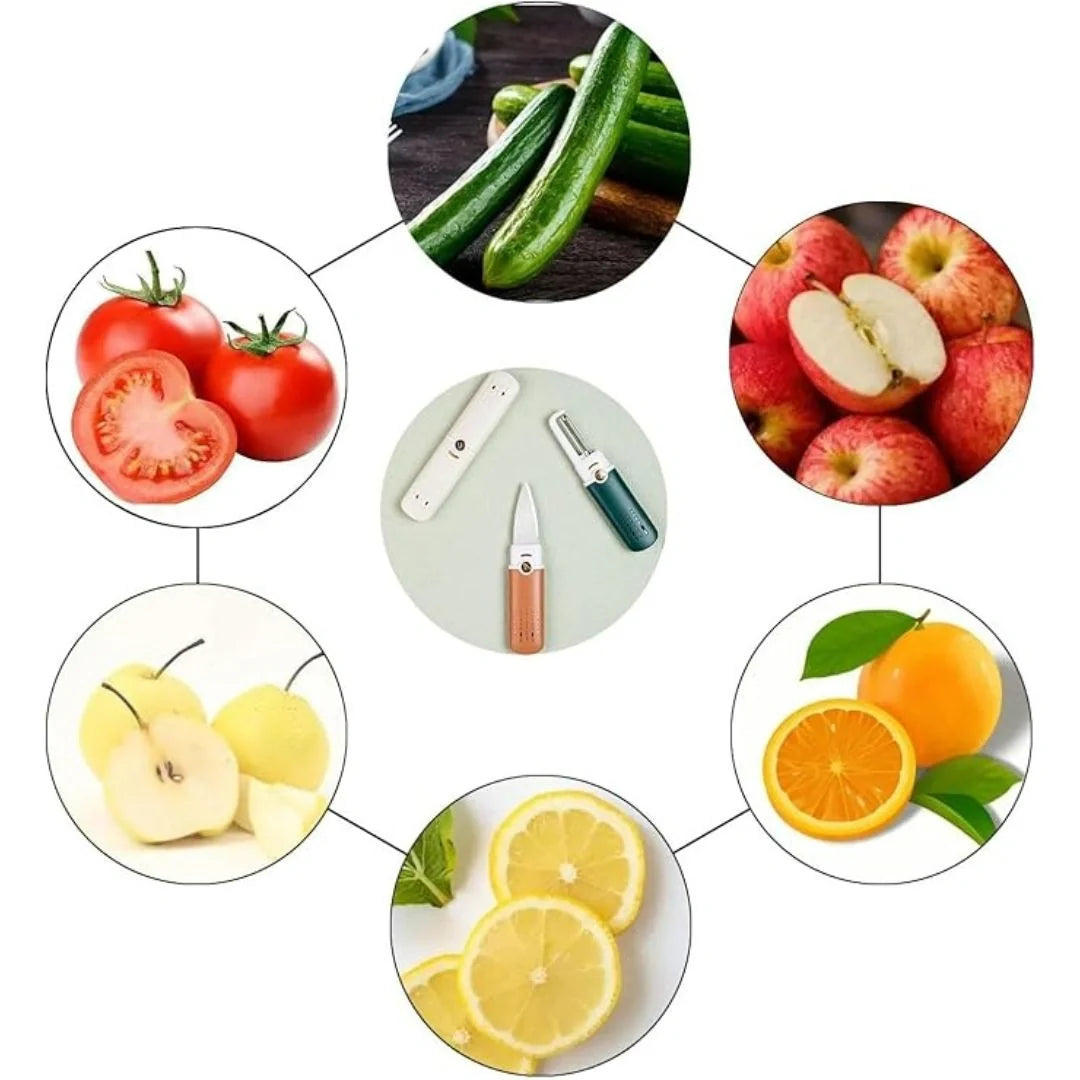 2-in-1 Kitchen Knife & Peeler