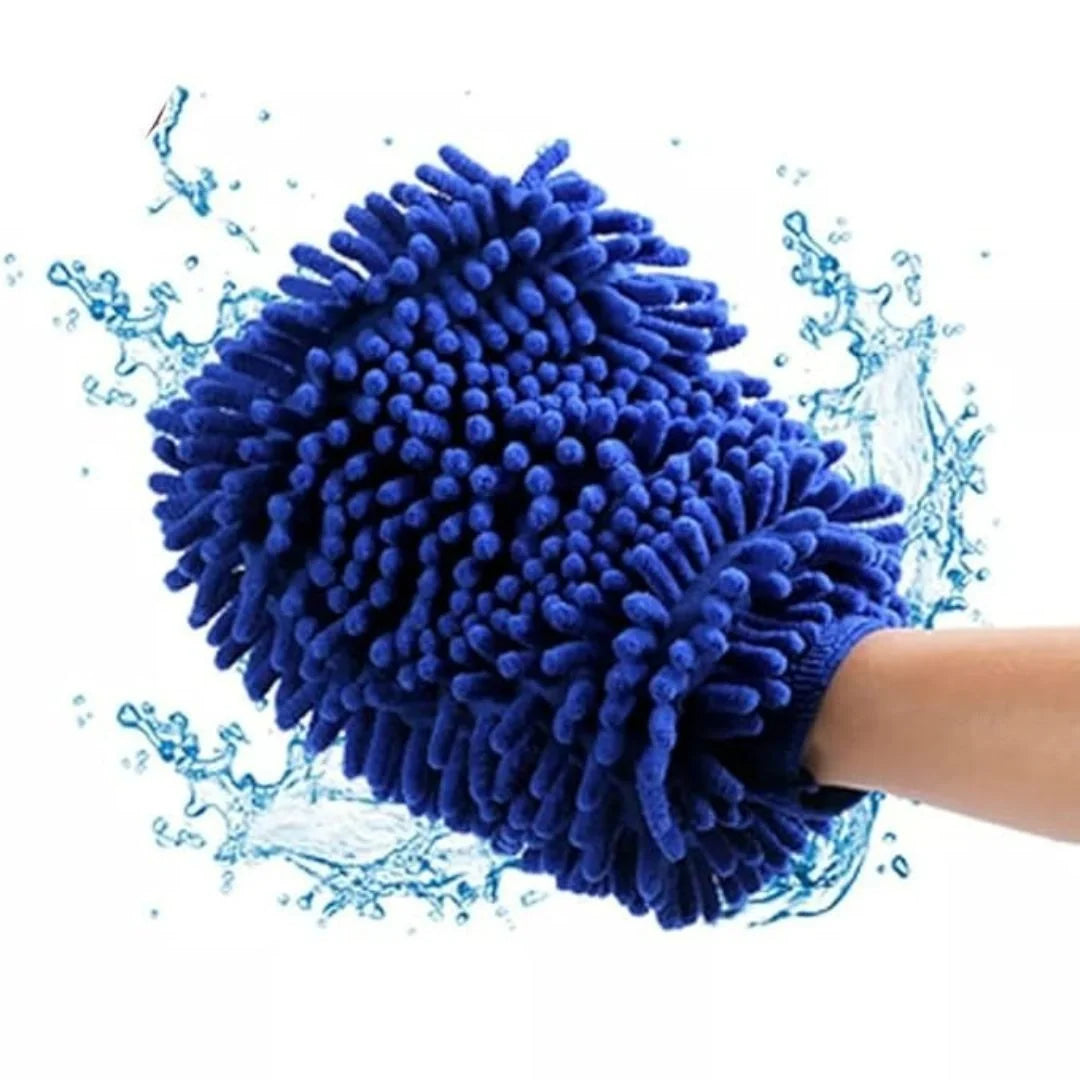 Double Sided Large Size Microfiber Hand Gloves Duster