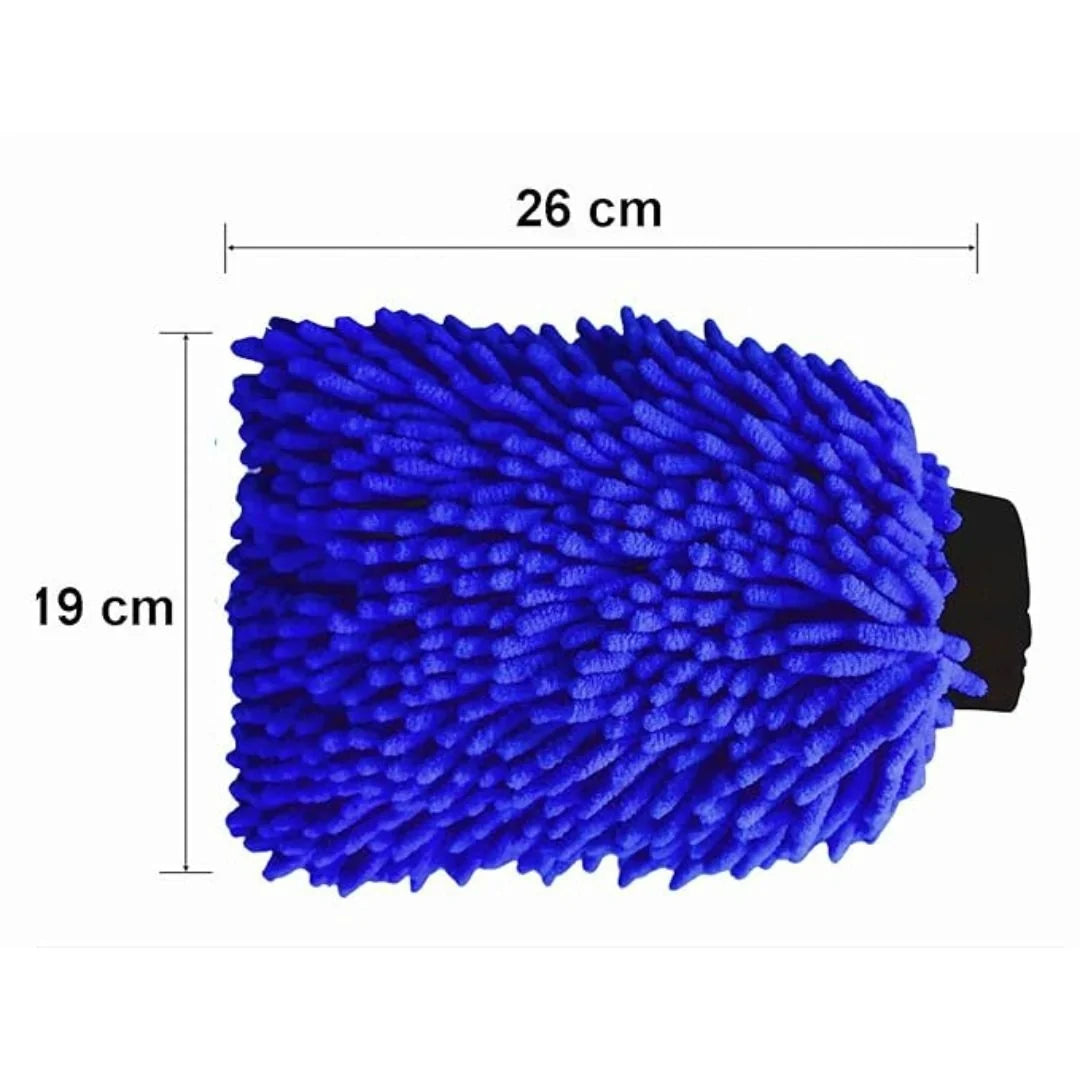 Double Sided Large Size Microfiber Hand Gloves Duster