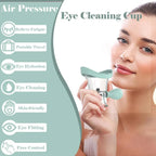 Portable Silicone Manual Air Pressure Eye Wash Cup
