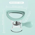 Portable Silicone Manual Air Pressure Eye Wash Cup