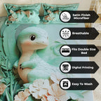 Premium 7D Digital Printed Bedsheet