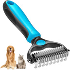 Double Sided Shedding and Dematting Comb