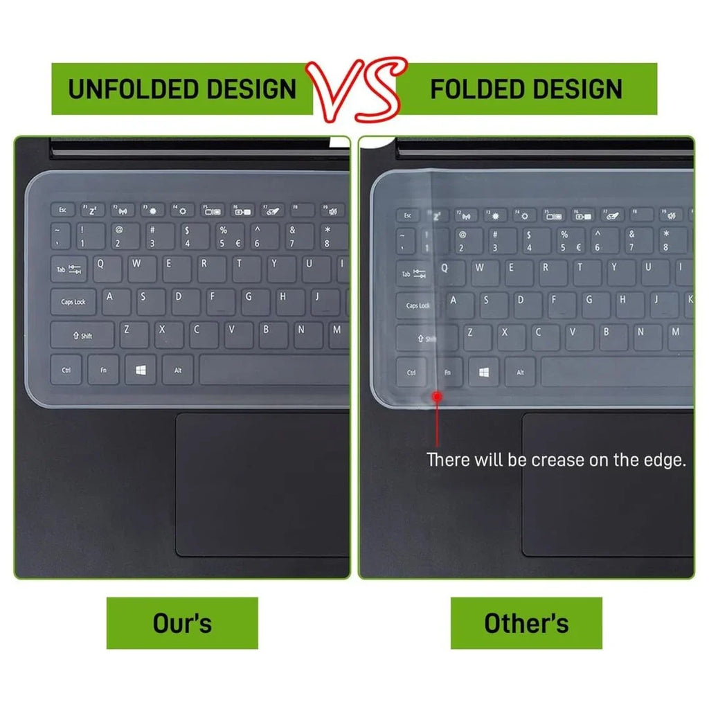 Transparent Silicone Laptop Keyboard Cover