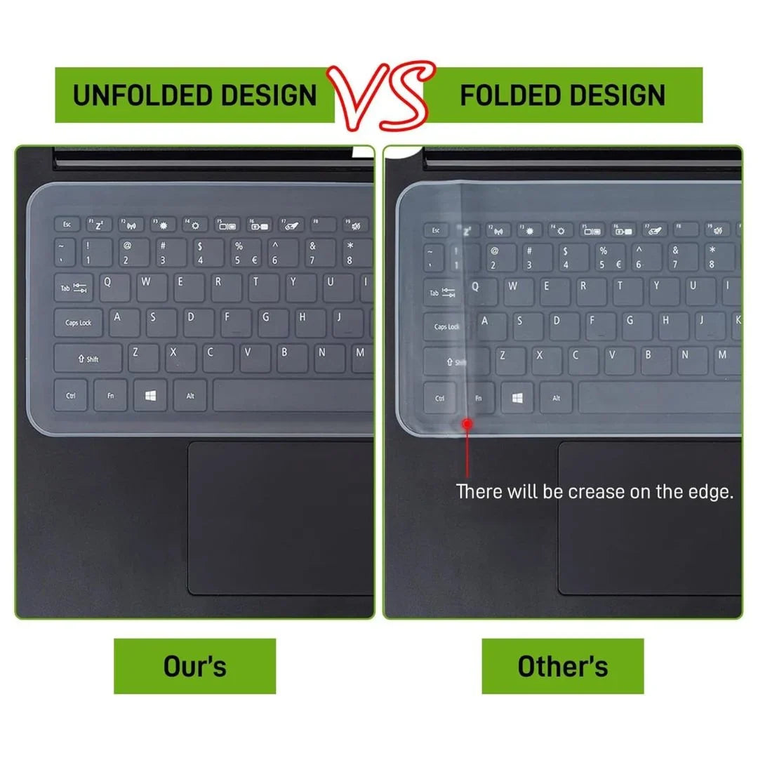 Transparent Silicone Laptop Keyboard Cover