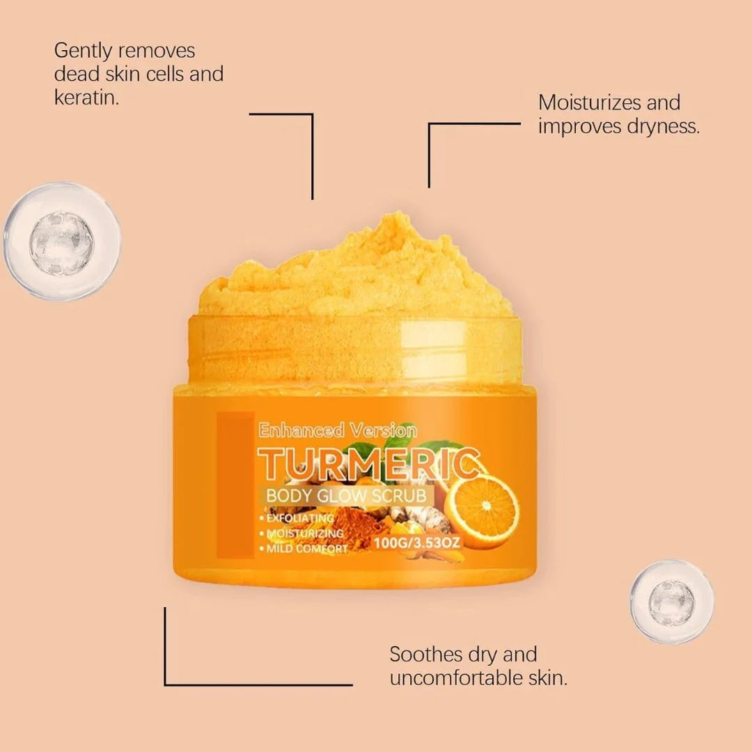 Turmeric Exfoliating Body Glow Scrub