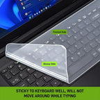 Transparent Silicone Laptop Keyboard Cover