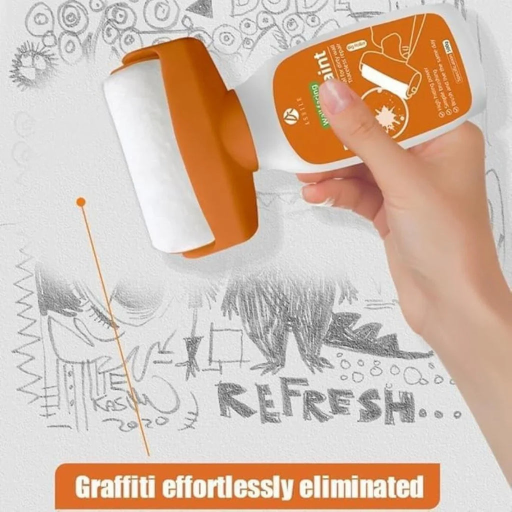 Paint Roller Brush with Built-in Paint Container