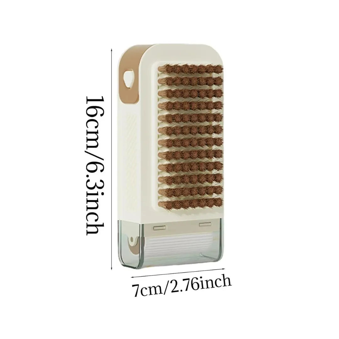 Cloth Washing Brush with Foaming Soap Box