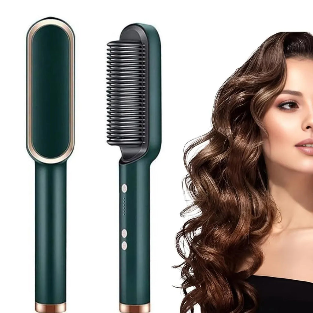 Hair Straightener Comb Brush for Women