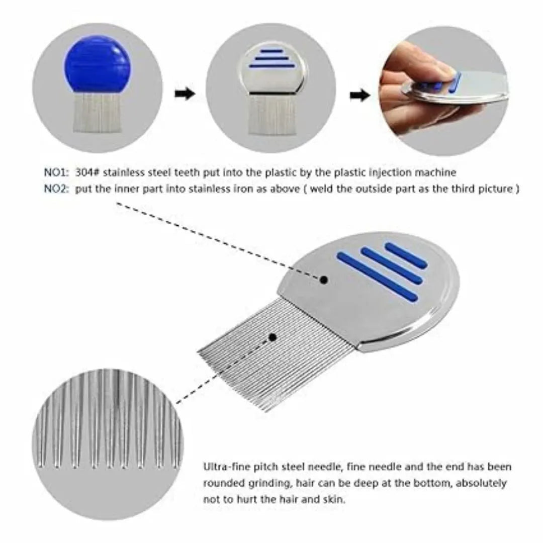 Stainless Steel Lice Comb
