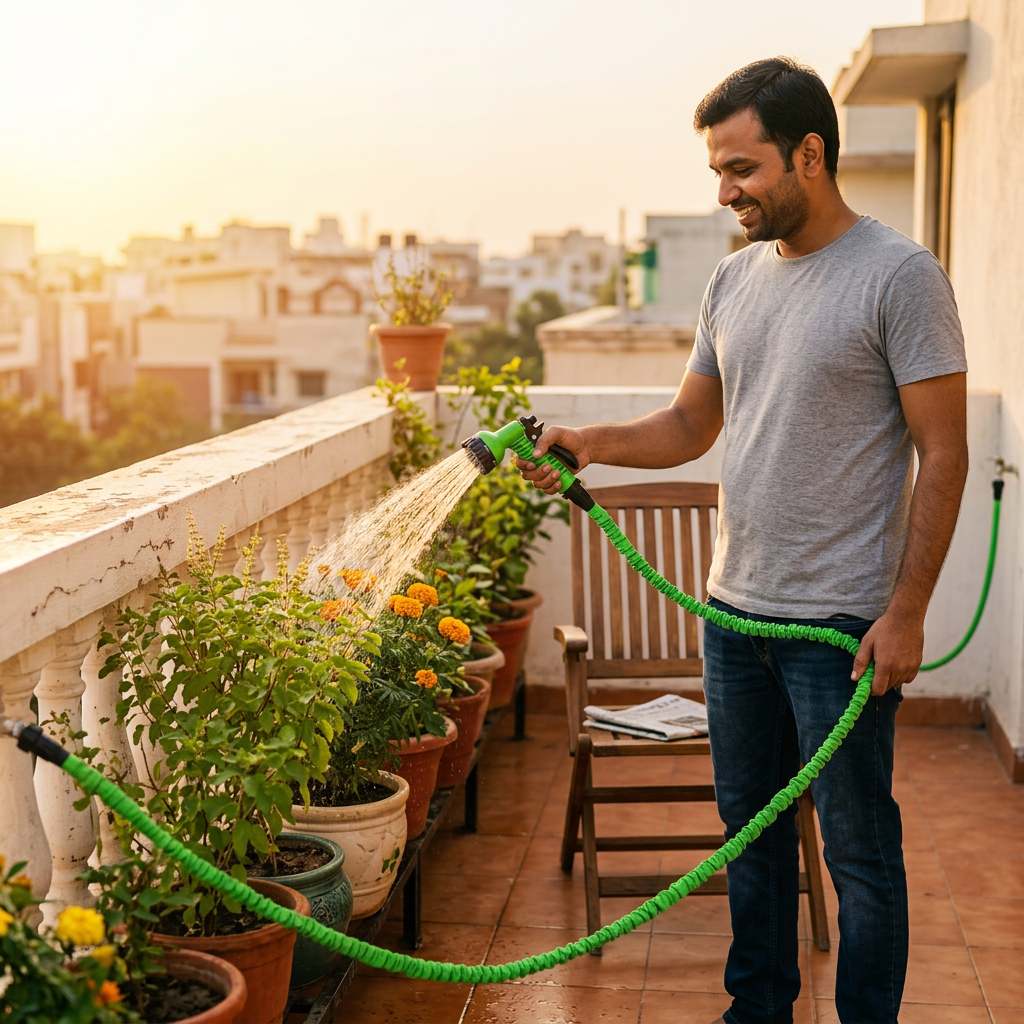 Expandable Magic Pipe  With Spray Gun(25 Ft)